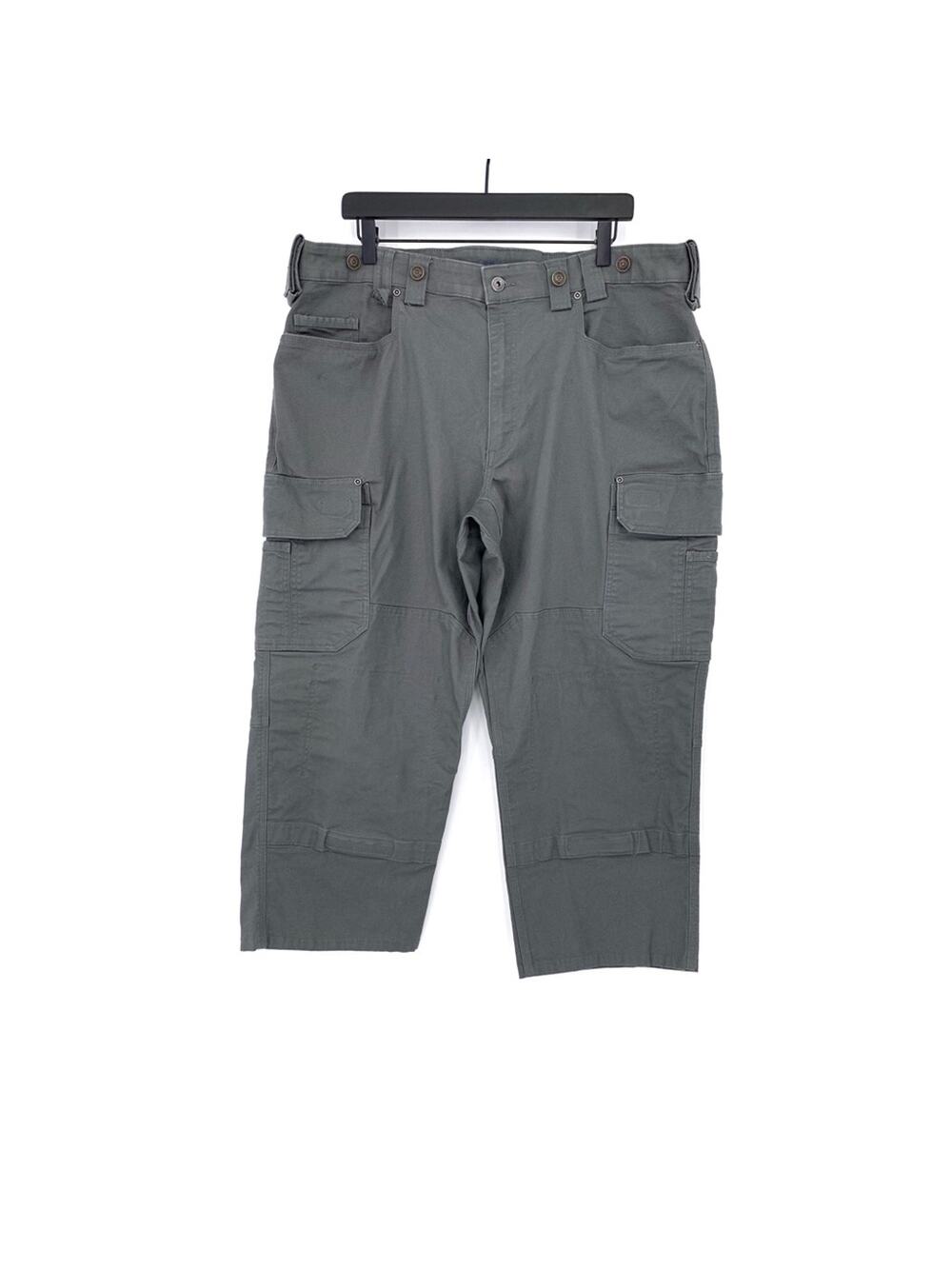 DULUTH TRADING CO *Custom Fire Hose Ultimate Relaxed Fit Cargo Pant Grey 40